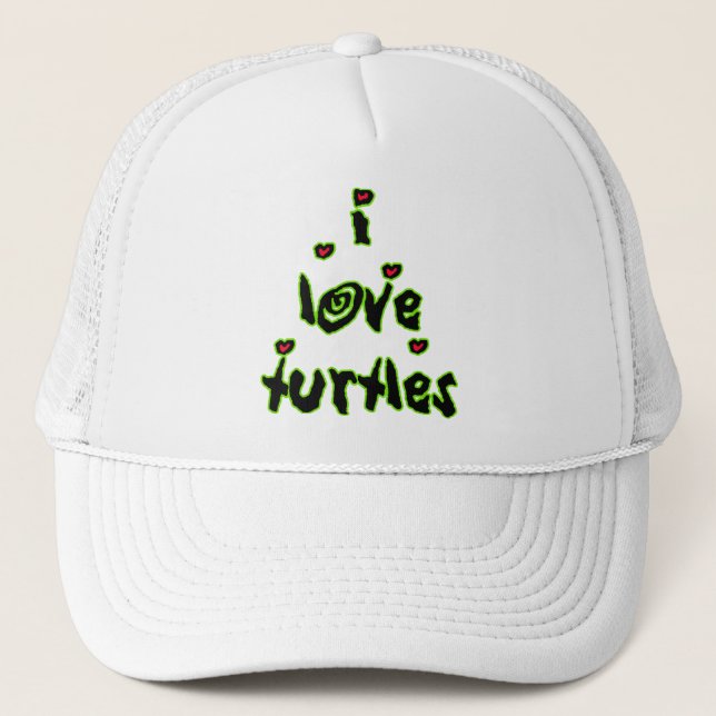 I Kärlek Turtles Keps (Framsida)