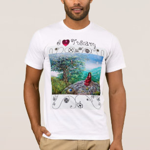 I KÄRLEK TUSCANY /Dawn in Grönt Wood and Dam in T Shirt