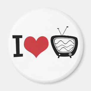 I Kärlek TV Magnet