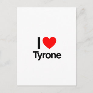i kärlek tyrone vykort