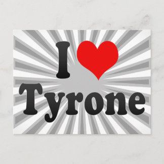 I kärlek Tyrone Vykort