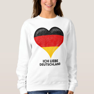 I kärlek tyska och Tysklanda land Heart T Shirt