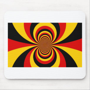 I Kärlek Tyskland du National Flagga Art Print Musmatta