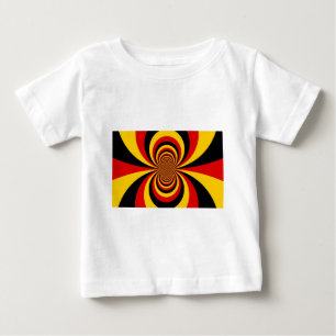 I Kärlek Tyskland du National Flagga Art Print Tee
