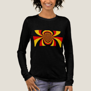 I Kärlek Tyskland du National Flagga Art Print Tee