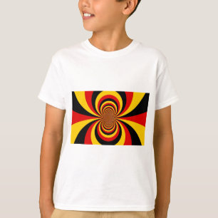 I Kärlek Tyskland du National Flagga Art Print Tröja