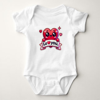 I KÄRLEK U BABY T SHIRT