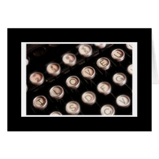 I KÄRLEK U HÄLSNINGSKORT