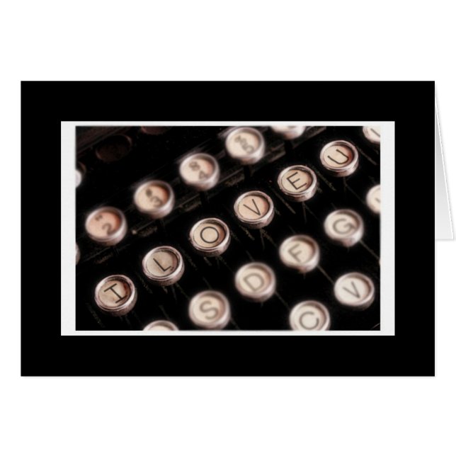 I KÄRLEK U HÄLSNINGSKORT (Framsidan Horizontal)