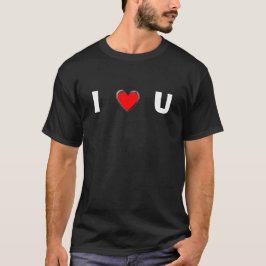 I KÄRLEK U "HEART ART" T SHIRT