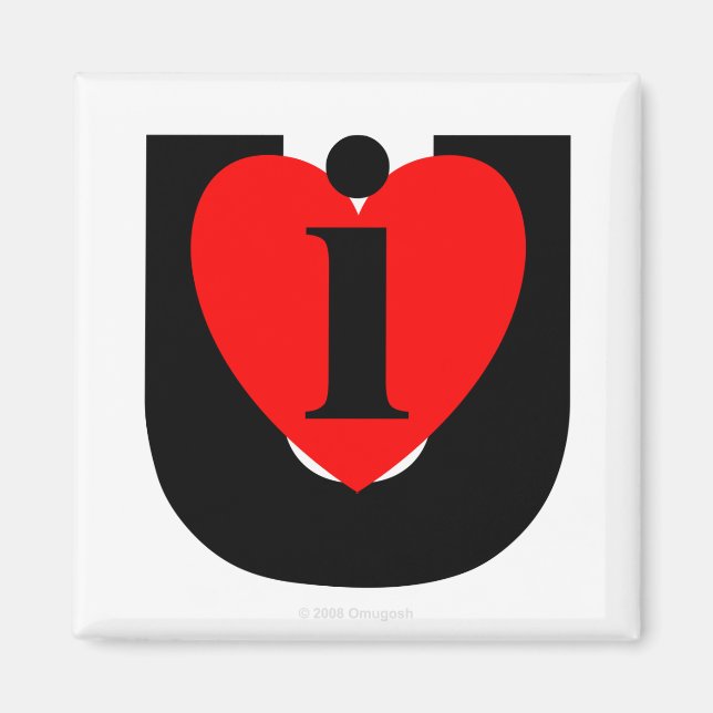 I Kärlek U - Magnet (Framsidan)