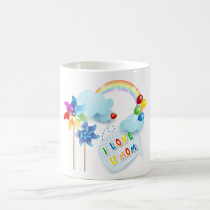 I KÄRLEK U MAMMA KAFFEMUGG