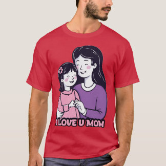 I Kärlek U Mamma Mamma Gift Idea T Shirt