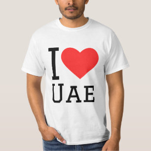 I kärlek uae t shirt