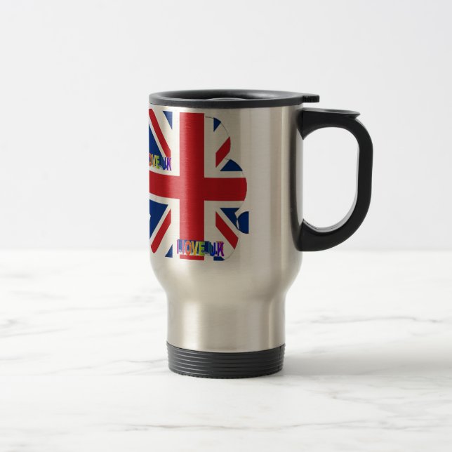 I Kärlek UK Art Print Resemugg (Höger)