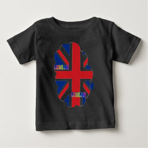 I Kärlek UK Art Print T-shirt