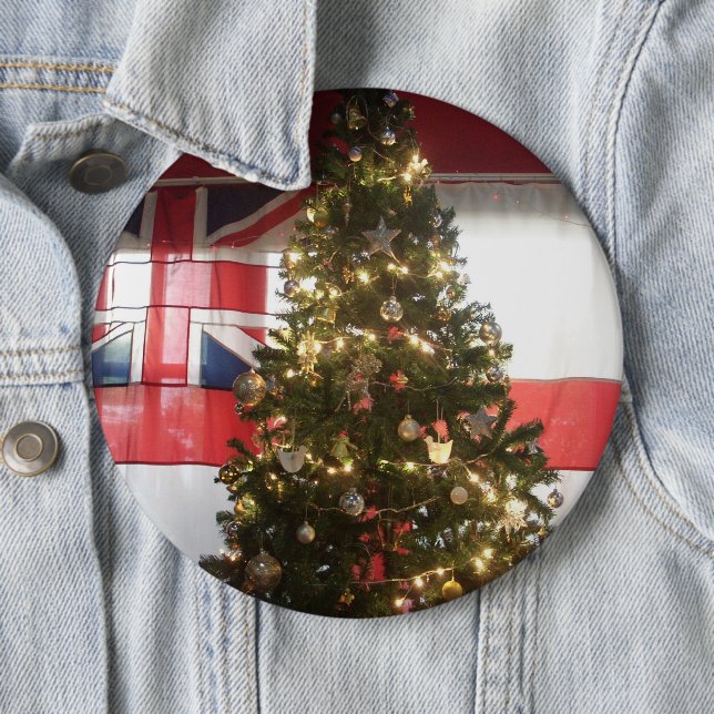 I Kärlek UK Time Knapp (In Situ)