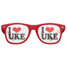 I Kärlek Uke Party Shades