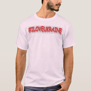 "#I KÄRLEK UKRAINA" Cute Design. Köp nu T Shirt