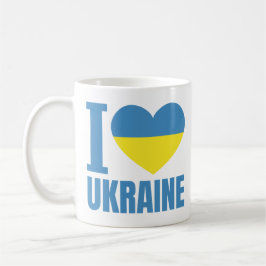 I Kärlek Ukraina Kaffemugg