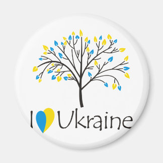 I kärlek Ukraina Magnet