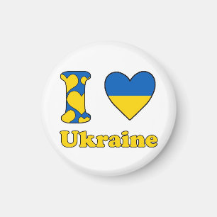 I kärlek Ukraina Magnet