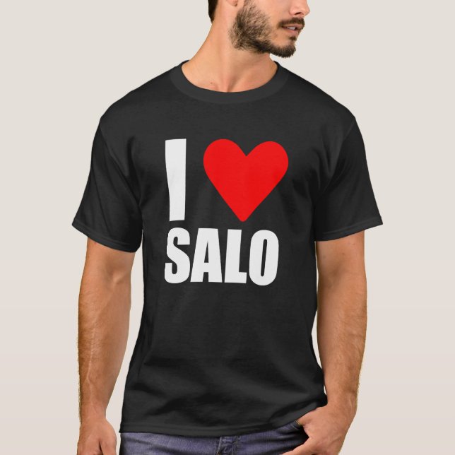 I kärlek ukrainsk salo t shirt (Framsida)