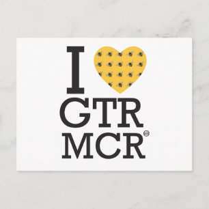 I kärlek Underbarare Manchester / I hjärta GTR MCR Vykort