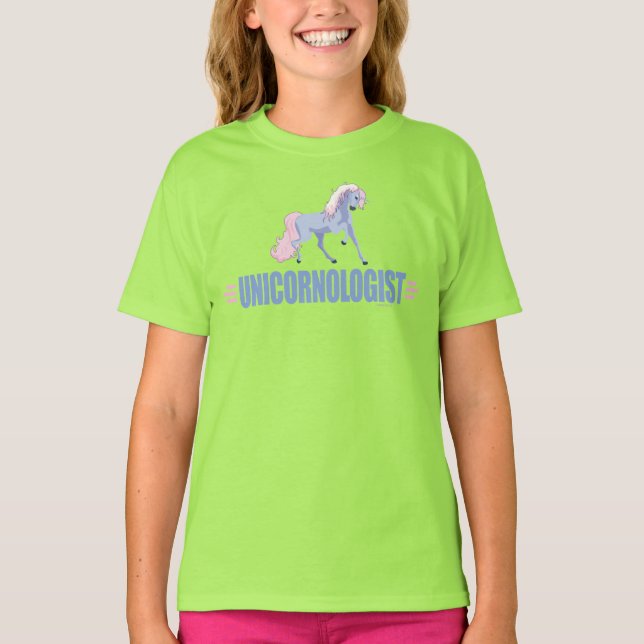 I Kärlek Unicorns Tröja (Framsida)