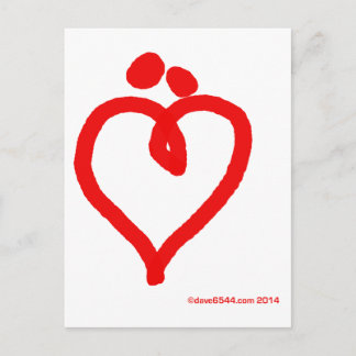 I Kärlek 'US' Vykort