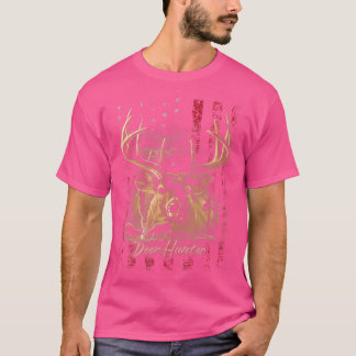 I Kärlek USA Amerika och Hjort Hunter T Shirt