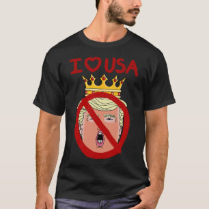 I Kärlek USA Anti Trump 2024 T Shirt