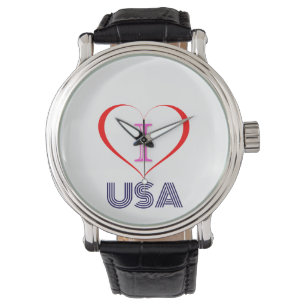 I KÄRLEK USA ARMBANDSUR