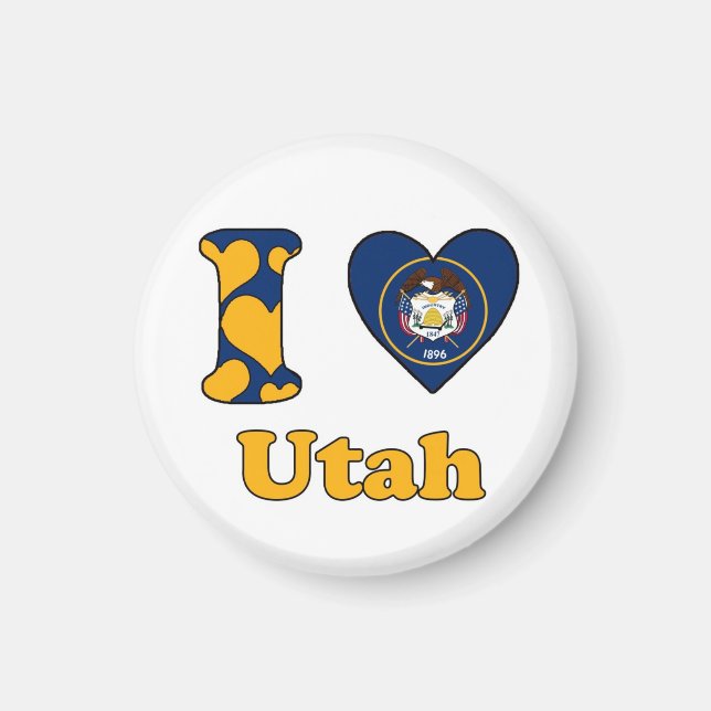 I kärlek Utah Magnet (Framsidan)