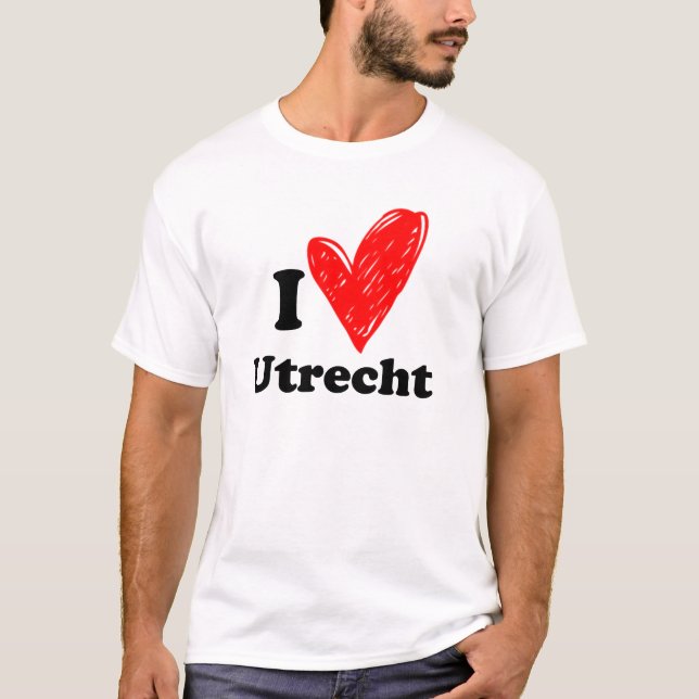 I kärlek Utrecht T Shirt (Framsida)