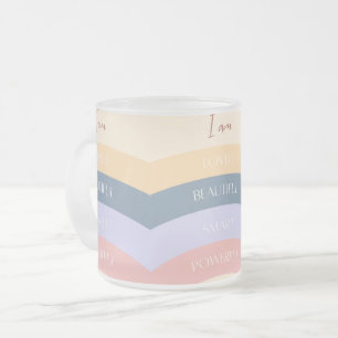 I kärlek vackra kaffe mugg