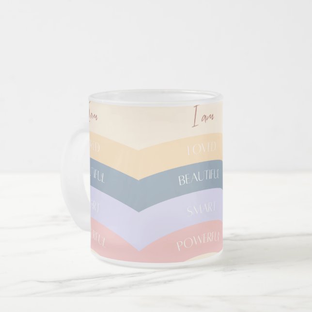 I kärlek vackra kaffe mugg (Framsida vänster)