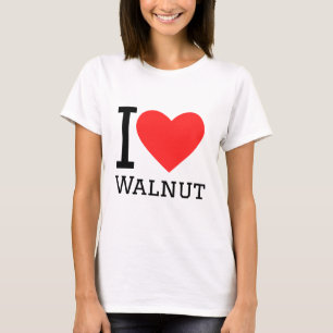 I kärlek valnötskal t shirt