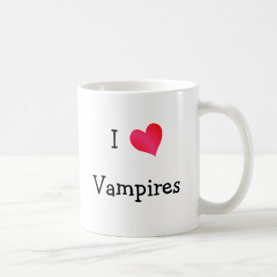 I Kärlek Vampires Kaffemugg