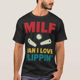 I Kärlek Vänd Pinball Maskiner Arcade Funny Game T Shirt
