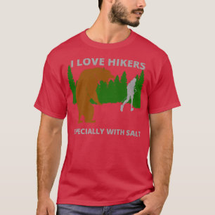 I kärlek vandrar roliga sarkastiska björnjakt t shirt