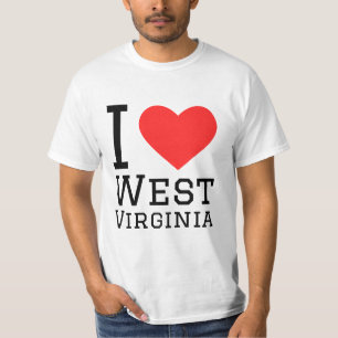 I kärlek Väster Virginia T Shirt