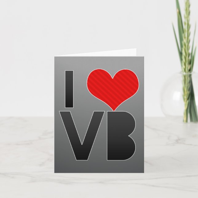 I Kärlek VB Kort (Framsida)