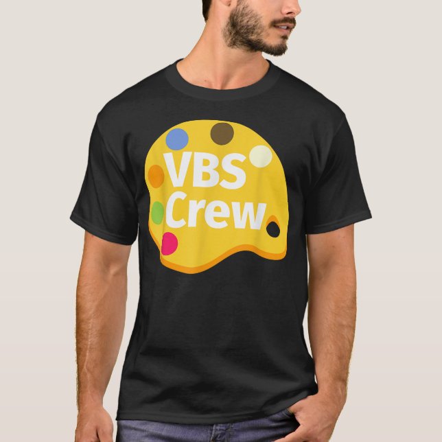 I Kärlek VBS 2022 Paint Crew Vacation Bible School T Shirt (Framsida)