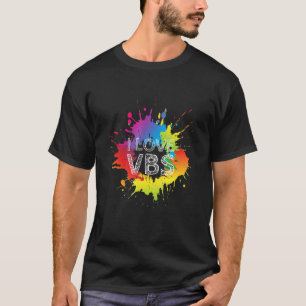 I Kärlek Vbs Apparat Crew Vacation Bible School Pa T Shirt