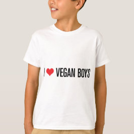I Kärlek Vegan Boys T-shirt