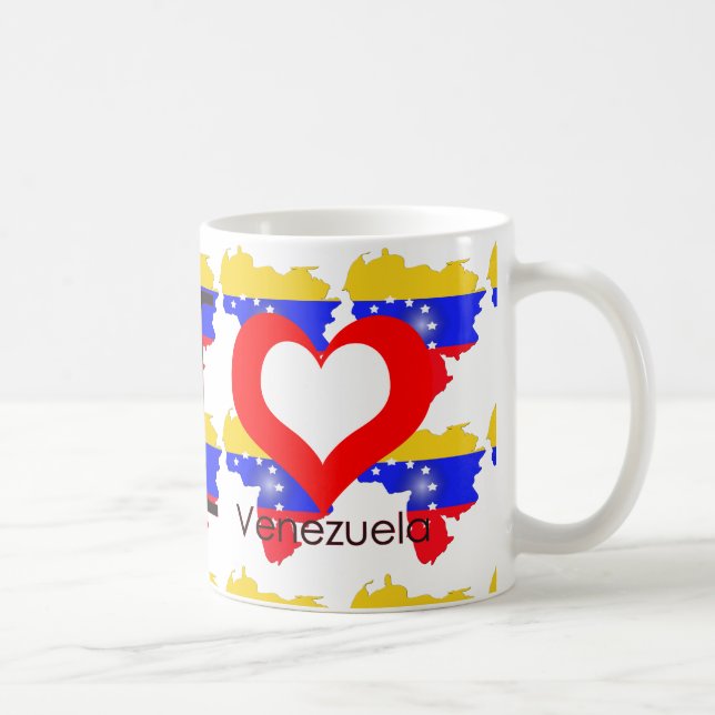 I kärlek Venezuela Kaffemugg (Höger)