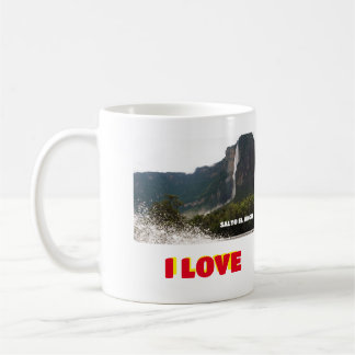 I kärlek Venezuela Tropical Sparrow Kaffemugg