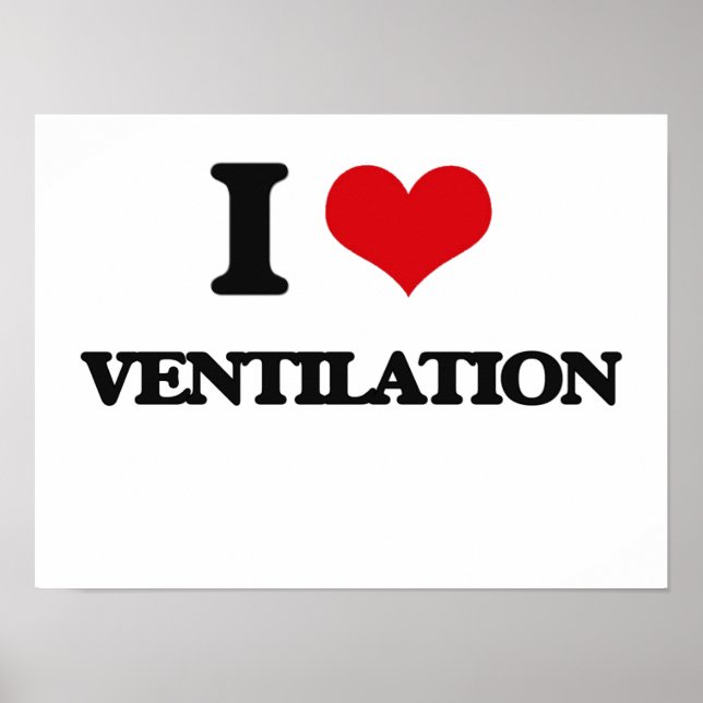 I kärlek Ventilation Poster (Framsidan)