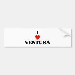 I kärlek Ventura Bildekal